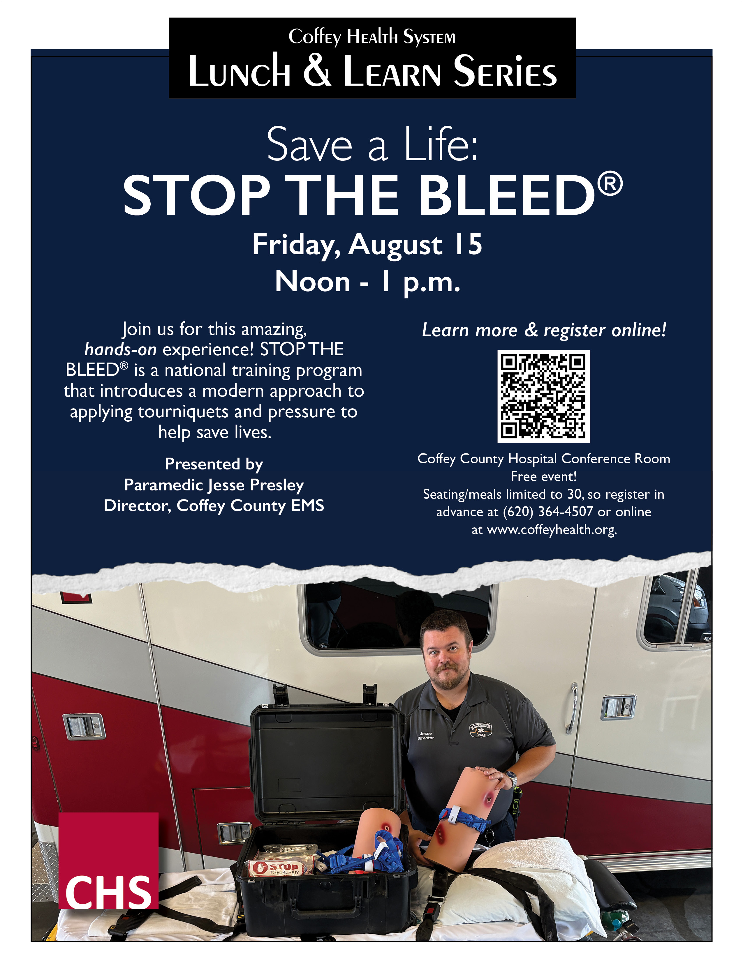Lunch  Learn Flyer August 2025